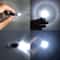 2pcs Mini Keychain Flashlight LED Pocket Emergency Light For Camping Hiking Everyday Carry 3