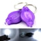 2pcs Mini Keychain Flashlight LED Pocket Emergency Light For Camping Hiking Everyday Carry 6