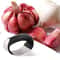 Stainless Steel Garlic Press Roller Manual Garlic Mincer Kitchen Tool 7