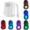 Motion Activated Toilet Night Light with 8 Color LED Bathroom Sensor Light