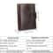Vintage Genuine Leather Bifold Wallet For Men With Coin Pocket Card Holder 3