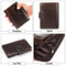 Vintage Genuine Leather Bifold Wallet For Men With Coin Pocket Card Holder 5