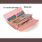 Vintage Floral PU Leather Wallet For Women With Coin Pocket Card Organizer 2