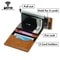 RetroShield RFID Wallet With PopUp Card Holder Elastic Cash Pocket 3