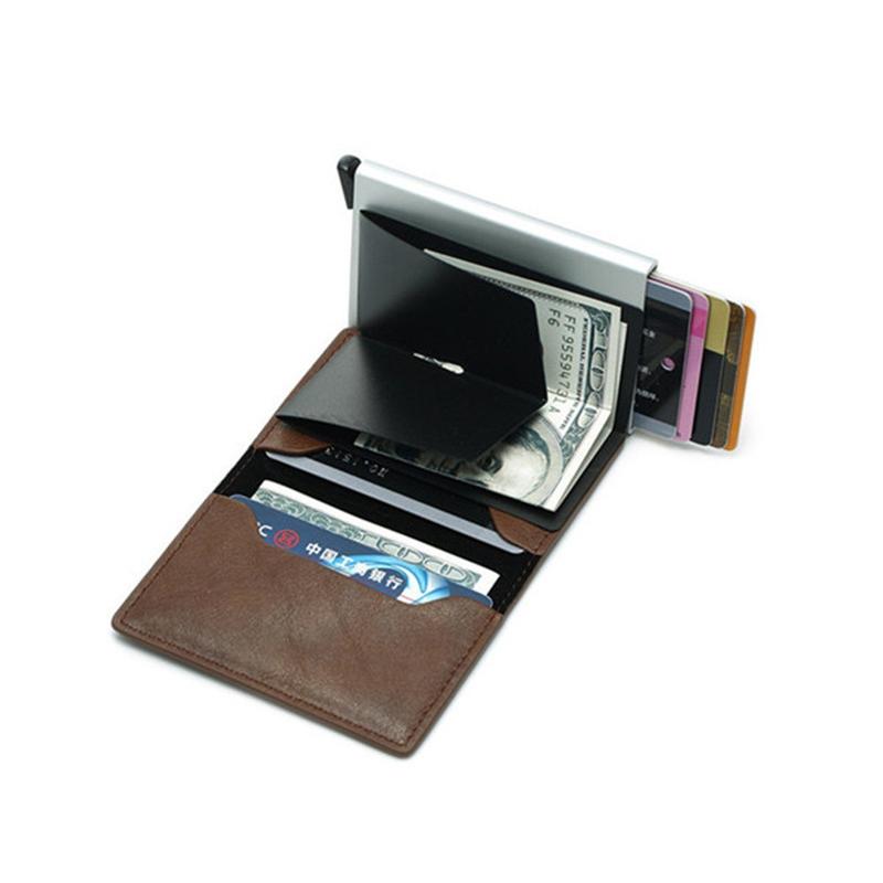 RetroShield RFID Wallet With PopUp Card Holder Elastic Cash Pocket 4