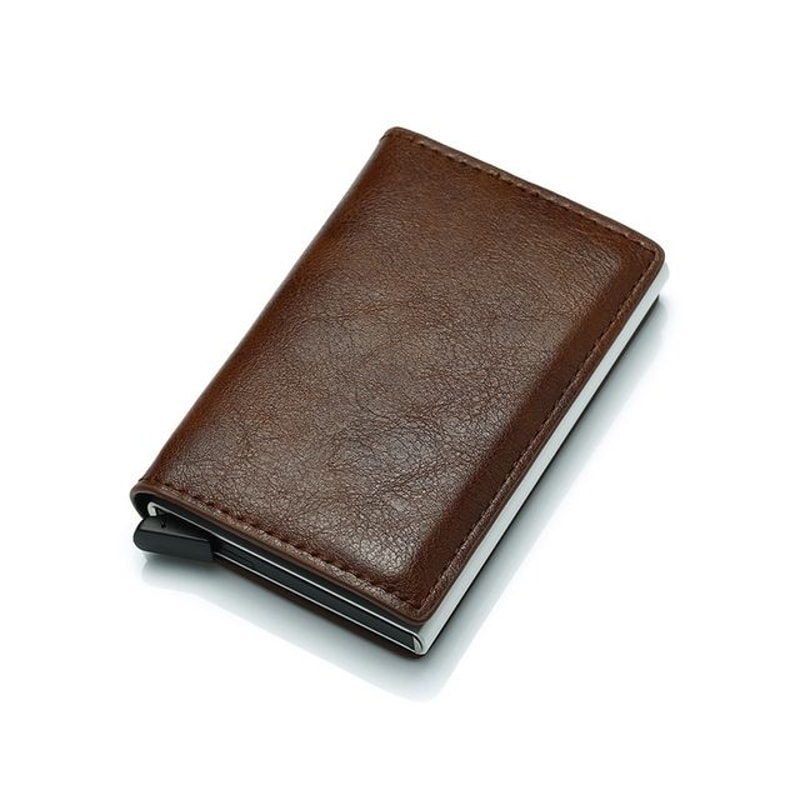 RetroShield RFID Wallet With PopUp Card Holder Elastic Cash Pocket 8