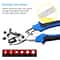 6 Hole Leather Hole Punch Tool For Belts Fabric DIY Craft Repairs 3