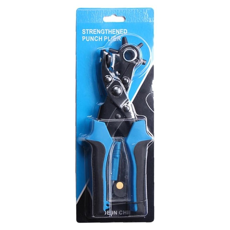 6 Hole Leather Hole Punch Tool For Belts Fabric DIY Craft Repairs 4