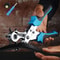 6 Hole Leather Hole Punch Tool For Belts Fabric DIY Craft Repairs 5