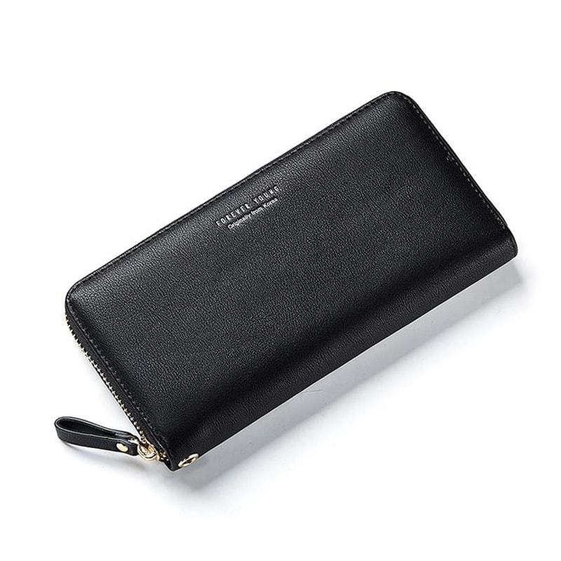 Elegant Women Long Clutch Wallet With Phone Pocket And Large Capacity Card Holder 9