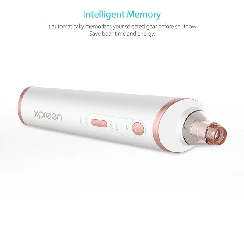 Blackhead Remover Pore Vacuum With LED Light Wireless Charging 3