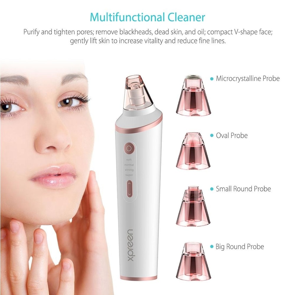 Blackhead Remover Pore Vacuum With LED Light Wireless Charging 7