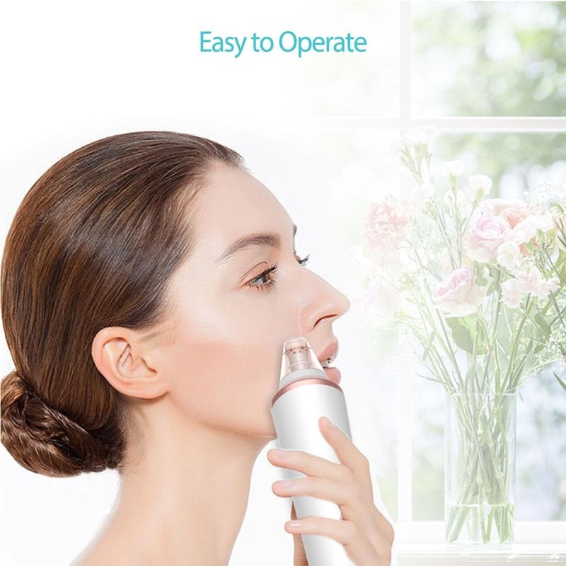 Blackhead Remover Pore Vacuum With LED Light Wireless Charging 8