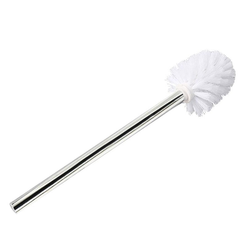 Stainless Steel Toilet Brush Set With Wall Holder For Deep Bathroom Cleaning 1