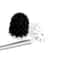 Stainless Steel Toilet Brush Set With Wall Holder For Deep Bathroom Cleaning 2