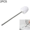 Stainless Steel Toilet Brush Set With Wall Holder For Deep Bathroom Cleaning 3