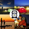 Solar Rechargeable COB LED Work Light Portable Camping Emergency Lamp Power Bank