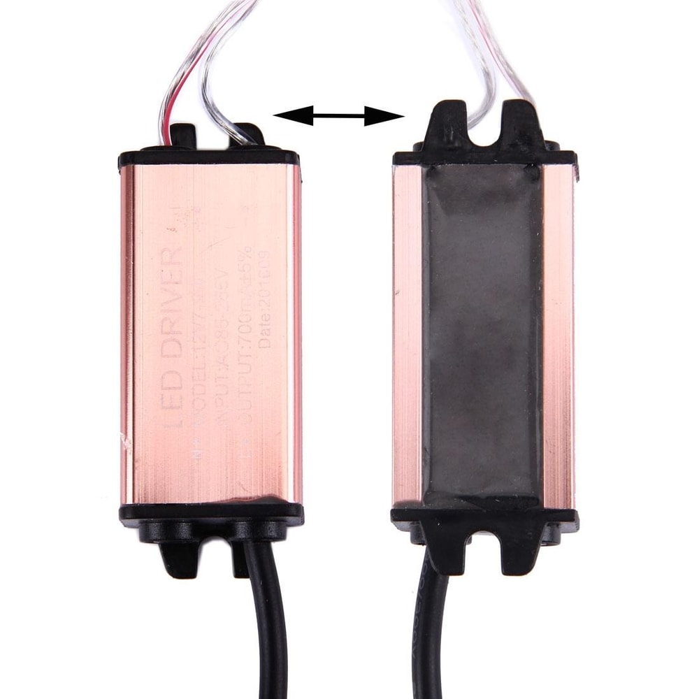 12V LED Driver Power Supply 79W Metal Cover Transformer AC 85265V 3