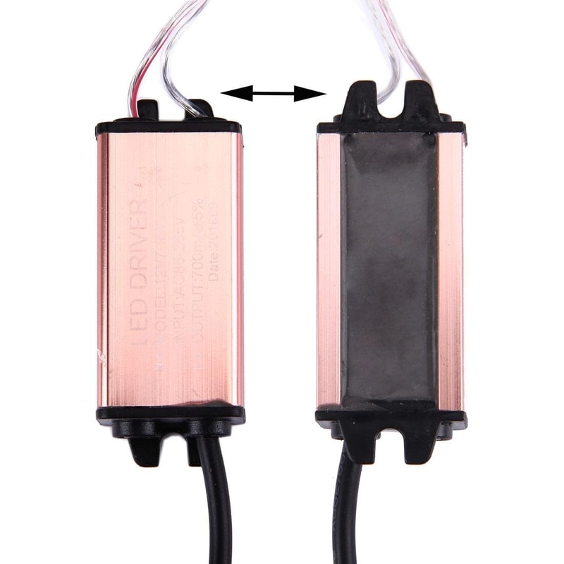 12V LED Driver Power Supply 79W Metal Cover Transformer AC 85265V 3