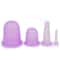 4 in 1 Silicone Cupping Set for Body Massage and Vacuum Therapy Relief Random Color Delivery