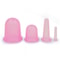 4 in 1 Silicone Cupping Set for Body Massage and Vacuum Therapy Relief Random Color Delivery
