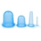 4 in 1 Silicone Cupping Set for Body Massage and Vacuum Therapy Relief Random Color Delivery