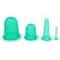 4 in 1 Silicone Cupping Set for Body Massage and Vacuum Therapy Relief Random Color Delivery