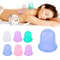 4 in 1 Silicone Cupping Set for Body Massage and Vacuum Therapy Relief Random Color Delivery