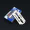 Professional Eyebrow Razor Blades Stainless Steel Double Edge Grooming Set for Precision Shaving