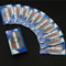 Professional Eyebrow Razor Blades Stainless Steel Double Edge Grooming Set for Precision Shaving