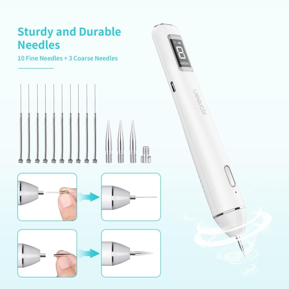 Professional Dark Spot Remover Pen with LED Screen & Adjustable Precision Levels