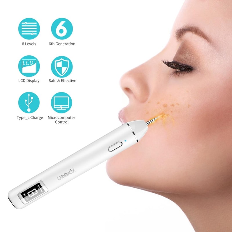 Professional Dark Spot Remover Pen with LED Screen & Adjustable Precision Levels