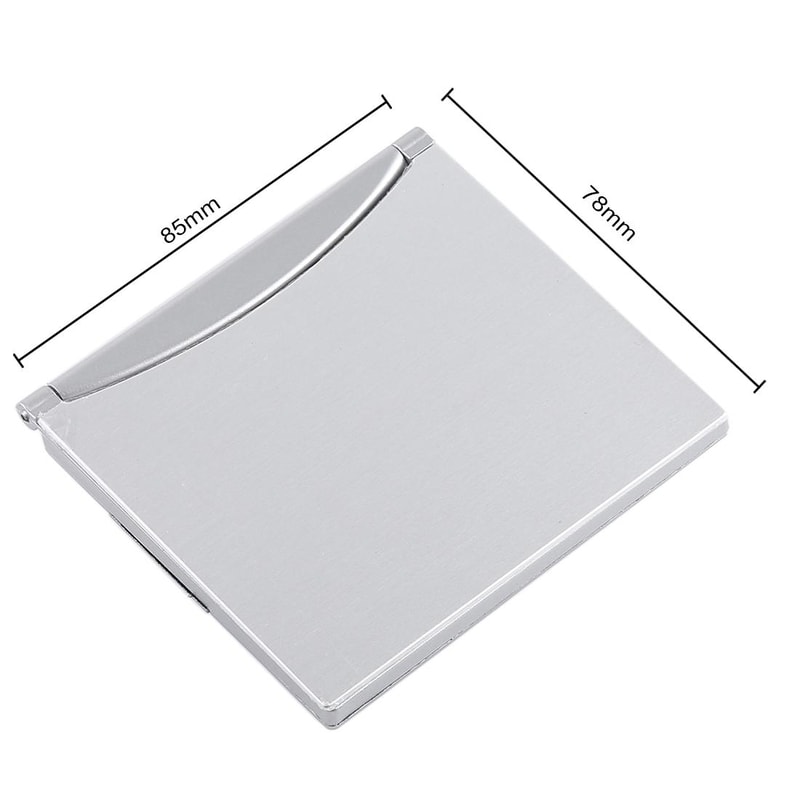 Portable Digital Travel Alarm Clock With LCD Display Temperature Monitor Foldable Stand 3