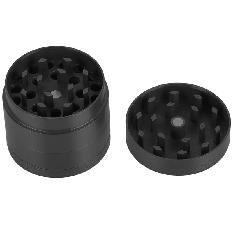 40mm Herb Grinder With 4 Layers And Magnetic Lid Premium Zinc Alloy Tobacco Crusher 4