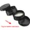 40mm Herb Grinder With 4 Layers And Magnetic Lid Premium Zinc Alloy Tobacco Crusher 6