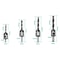 Woodworking Countersink Drill Bit Set With Adjustable HSS Chamfer Bits For Clean Screw Holes 1