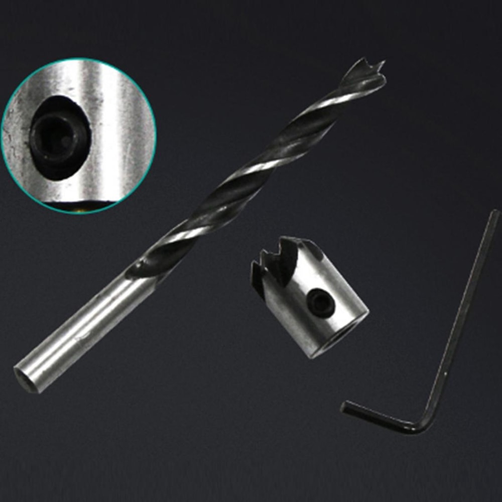 Woodworking Countersink Drill Bit Set With Adjustable HSS Chamfer Bits For Clean Screw Holes 2