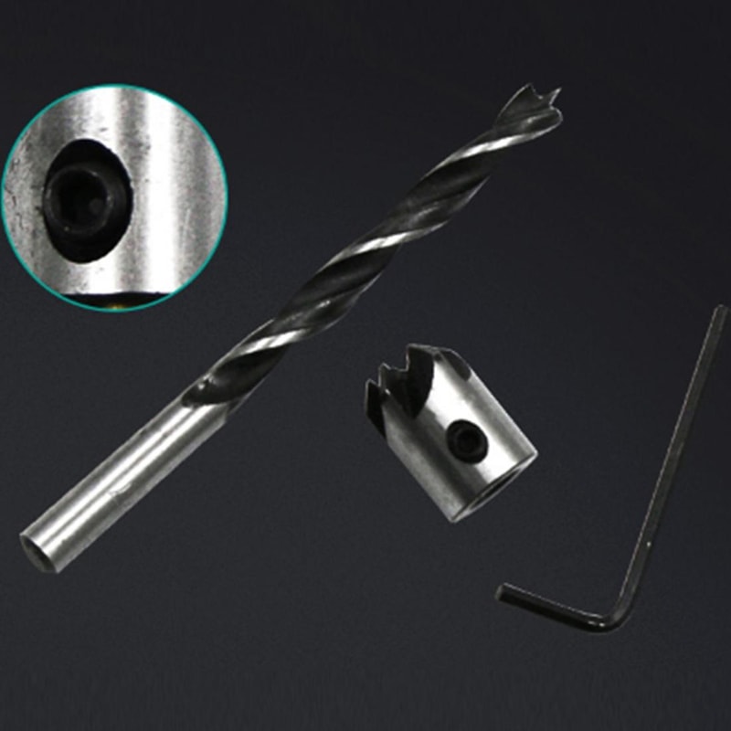 Woodworking Countersink Drill Bit Set With Adjustable HSS Chamfer Bits For Clean Screw Holes 2