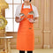 Adjustable Waterproof Cotton Chef Apron For Cooking BBQ Cafe Salon Use 7
