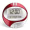 Modern Silent Digital Wall Clock With Large LCD Display Temperature Monitor Snooze Alarm 0