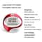 Modern Silent Digital Wall Clock With Large LCD Display Temperature Monitor Snooze Alarm 2