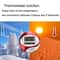 Modern Silent Digital Wall Clock With Large LCD Display Temperature Monitor Snooze Alarm 6