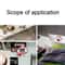 Modern Silent Digital Wall Clock With Large LCD Display Temperature Monitor Snooze Alarm 7