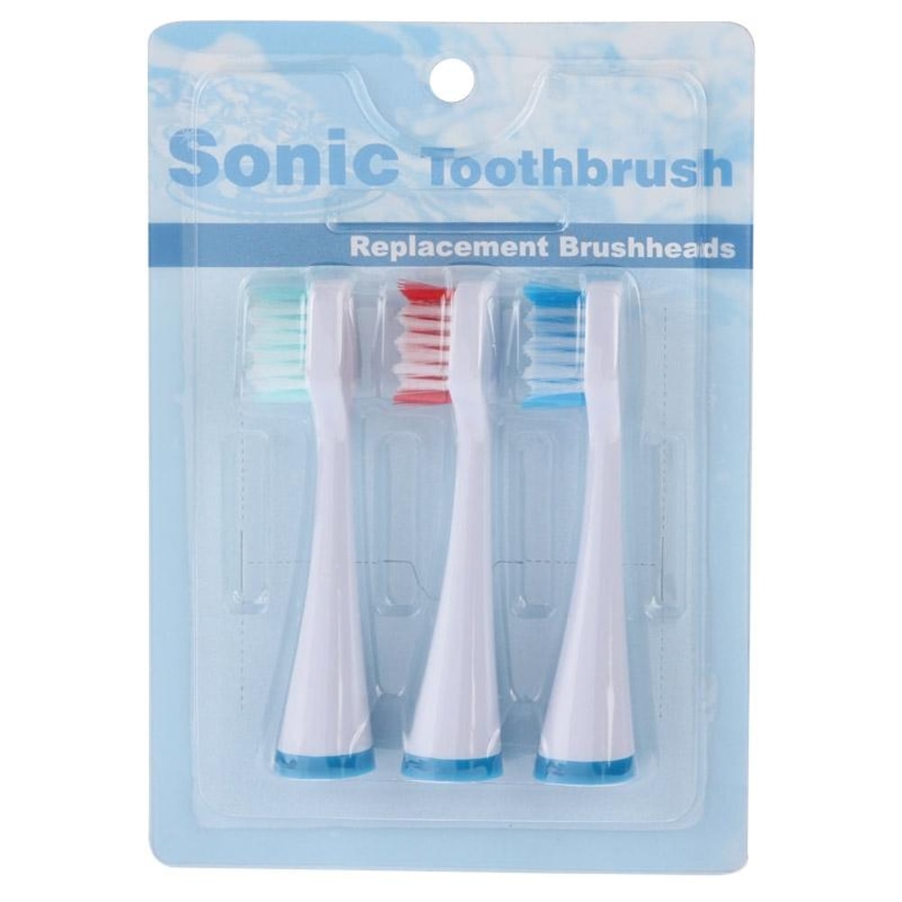 Sonic Electric Toothbrush Replacement Heads 3pcs For Deep Oral Care 3