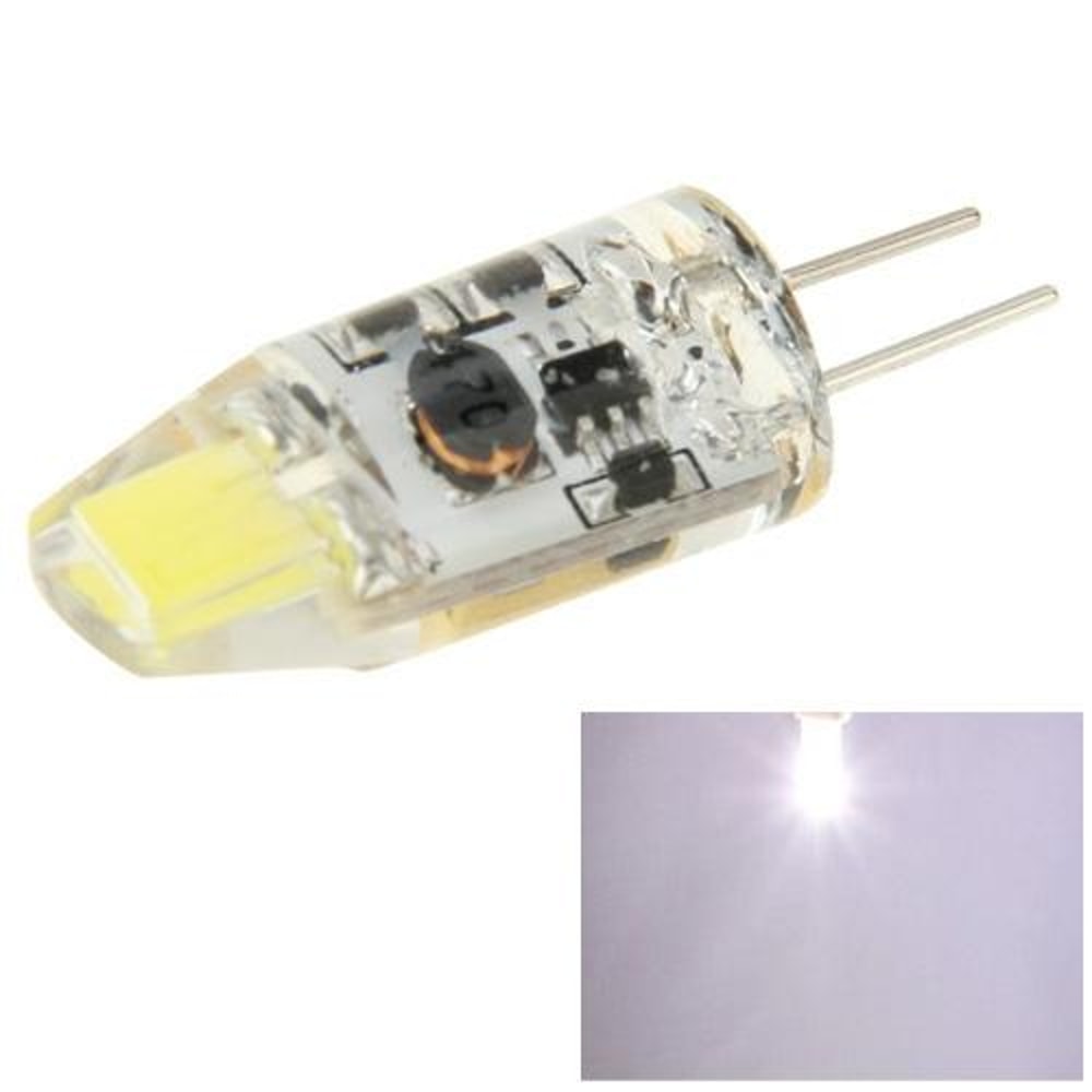 G4 Crystal LED Spotlight Bulb 1W Warm White Energy Saving Chandelier Light 0