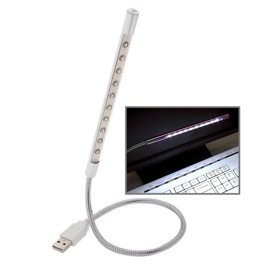 Portable USB LED Light For Laptop Travel Reading 8