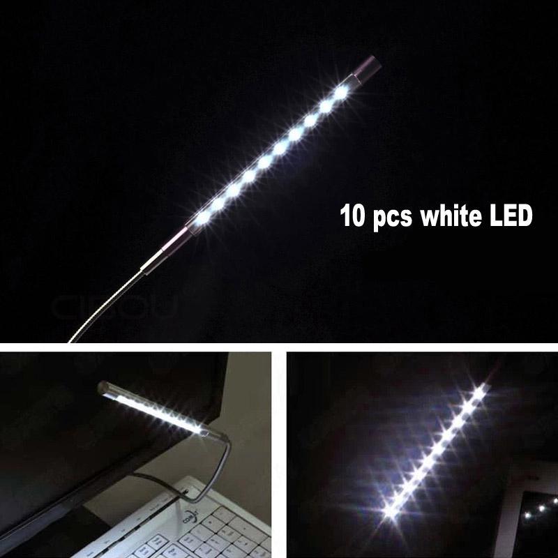 Portable USB LED Light For Laptop Travel Reading 5
