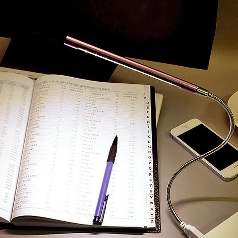 Portable USB LED Light For Laptop Travel Reading 0
