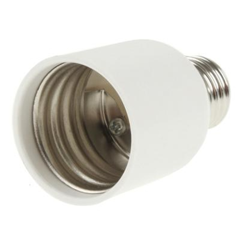 E40 to E27 Light Socket Adapter Converter for LED and Standard Bulbs
