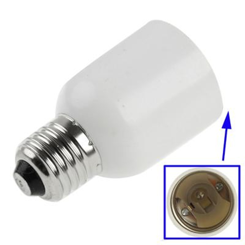 E40 to E27 Light Socket Adapter Converter for LED and Standard Bulbs